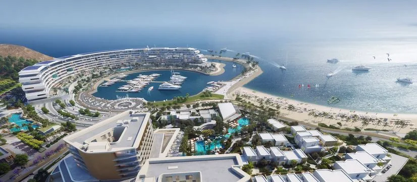 Visualisierung des Hotel- und Resortbereichs