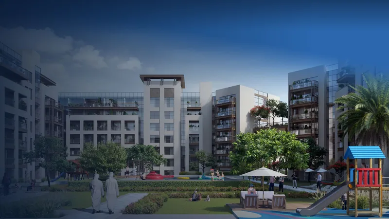 The Plaza 住宅楼效果图