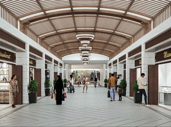 The Plaza 商业步行街效果图